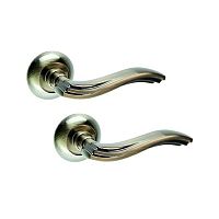 Ручки на розеті KEDR R10.063-AL AB бронза